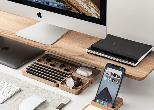 Order, structure, zones. 3 steps to organize your desk