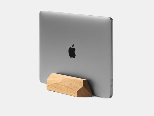 oakywood oak wooden laptop stand | oak