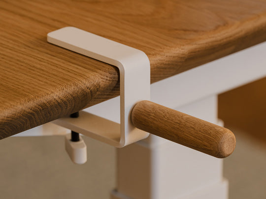 Oakywood Desk-Mounted Headphone Hook – durable under desk hook for organizing headphones and small accessories | ,