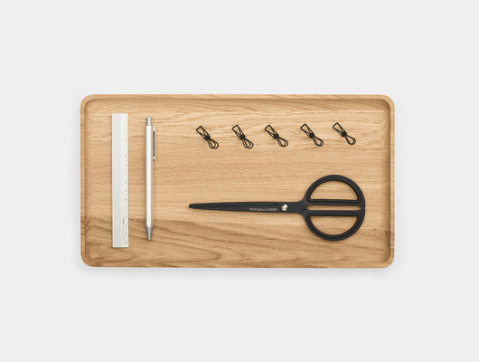 oakywood oak wooden tray large size top view | oak, large