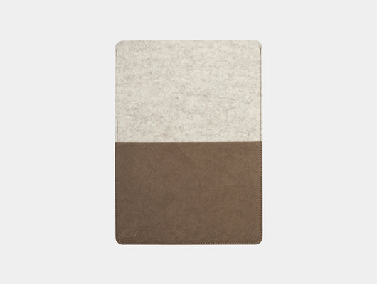 oakywood felt macbook case stone grey | stone grey,