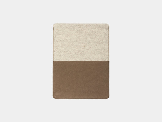 oakywood felt ipad case stone grey | stone grey,