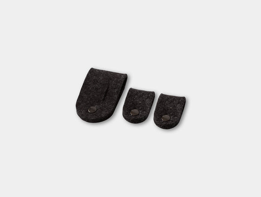 oakywood felt cable ties anthracite | anthracite