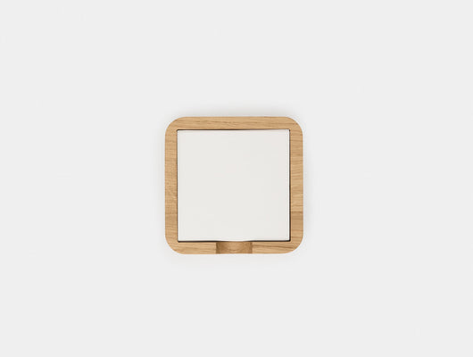 Oakywood OakyBlocks Sticky Notes Tray in oak – wooden tray for standard Post-it Notes on your desk | oak