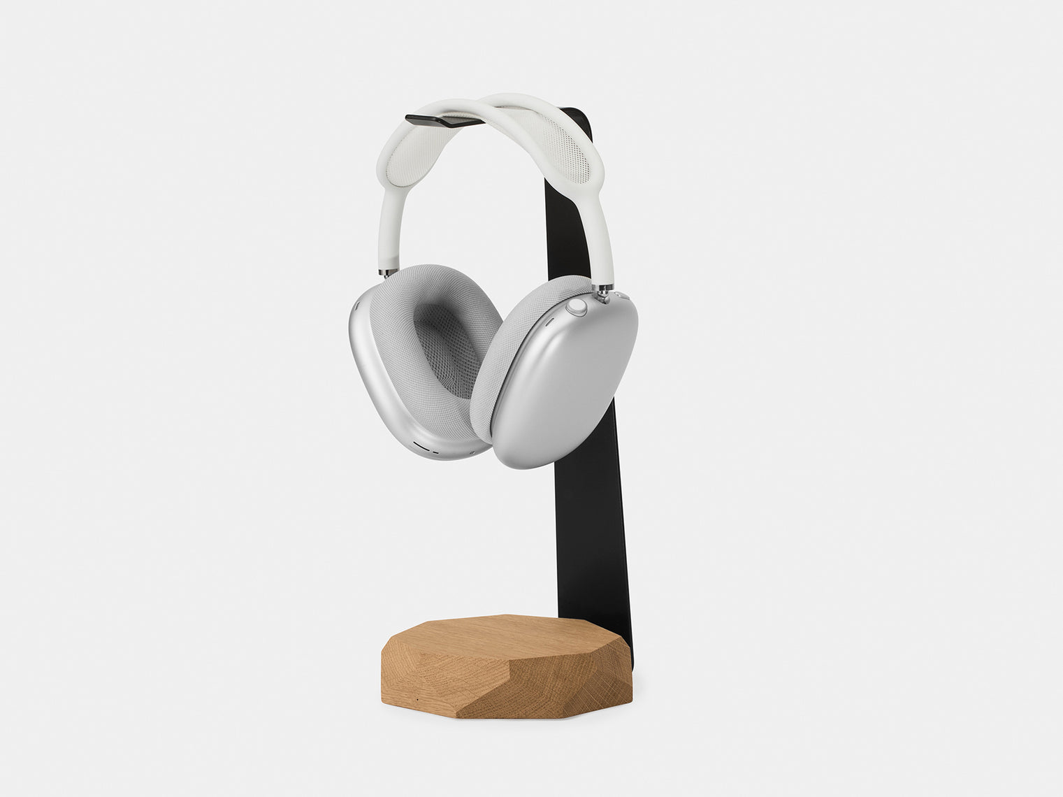 oak 2in1 Headphones Stand with Wireless Charger | oak