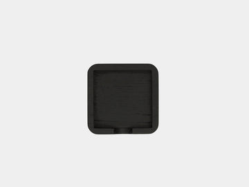 Oakywood OakyBlocks Sticky Notes Tray in black – sleek tray for Post-it Notes and desktop organization | black