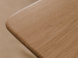 Close-up of a wooden surface with a blurred background |light oak, , 
