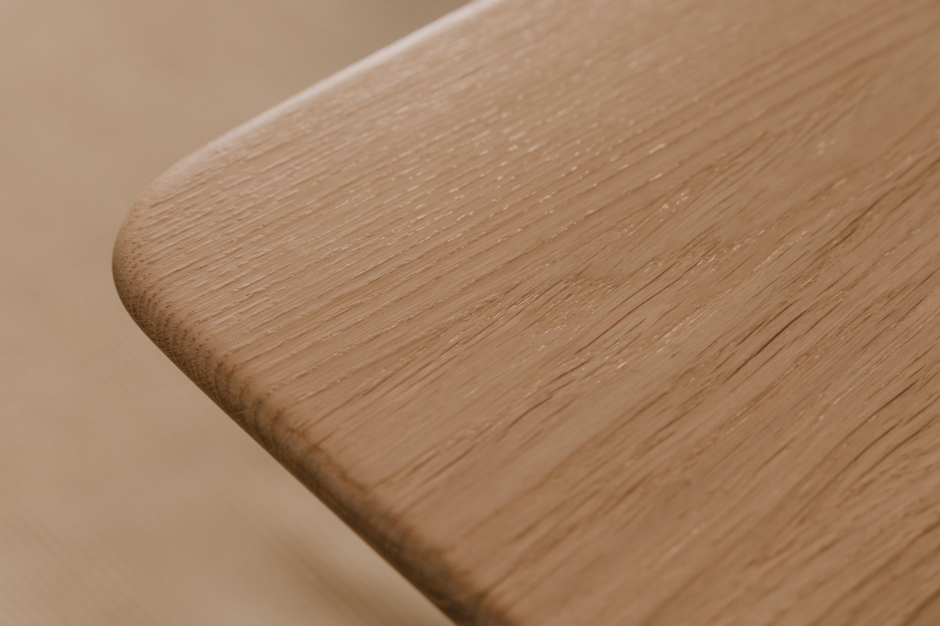 Close-up of a wooden surface with a blurred background |light oak, , 