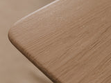 oakywood oak standing desk touch with white legs | light oak, , 