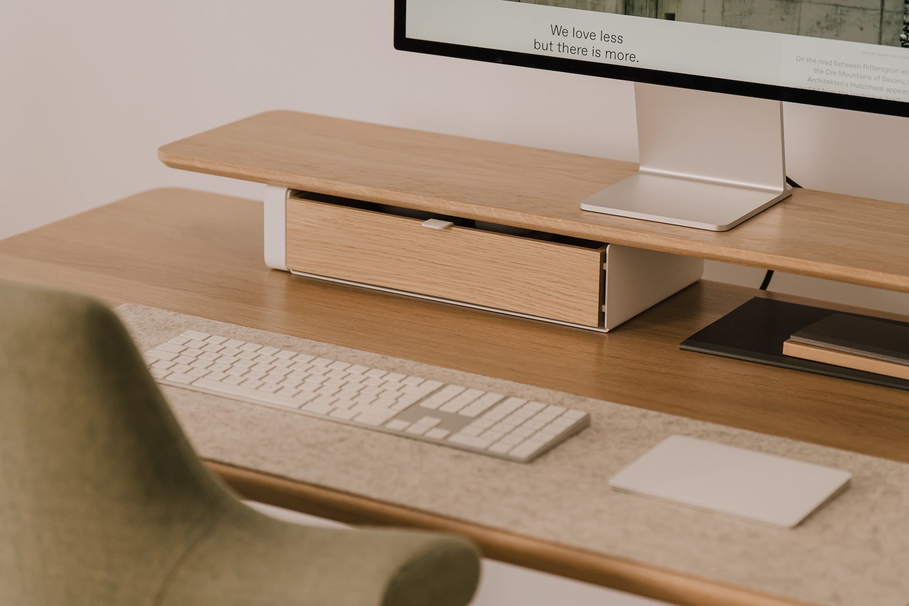 oakywood oak standing desk touch with white legs | light oak, , 