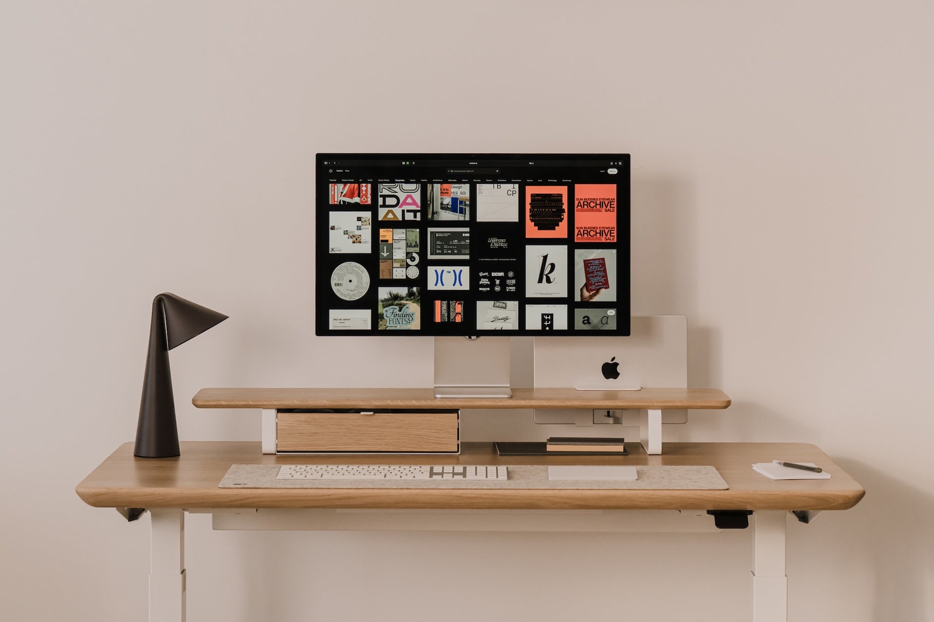 desk setup oakywood light oak desk shelf | light oak, 