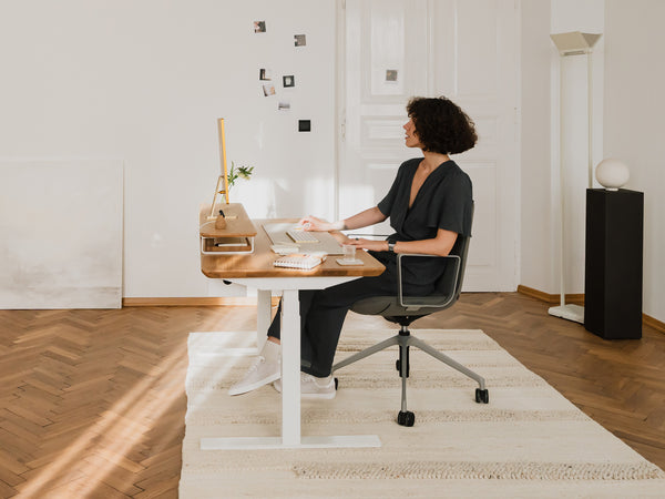 oak wood oakywood Standing Desk Pro desk setup | oak, , 