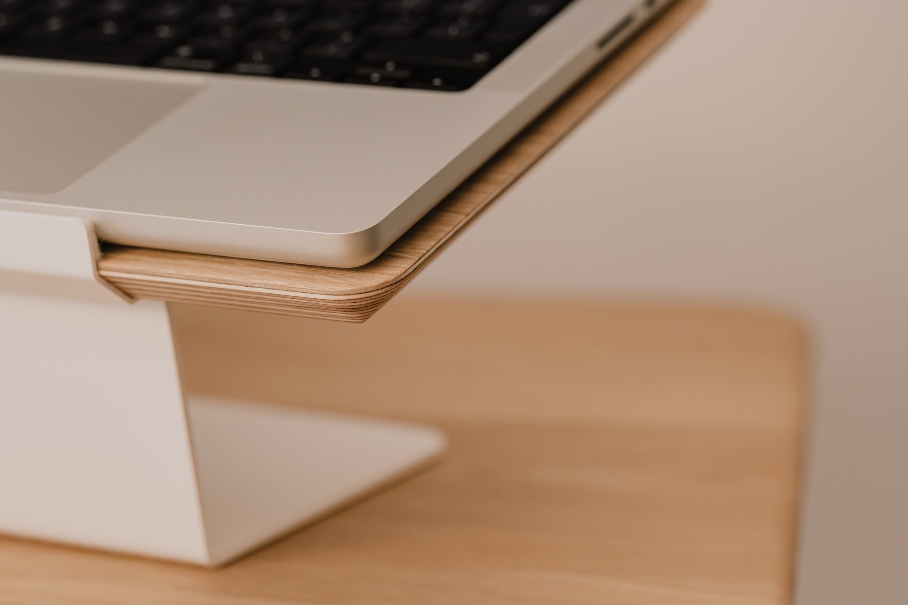 Oakywood Laptop Riser | oak veneer,