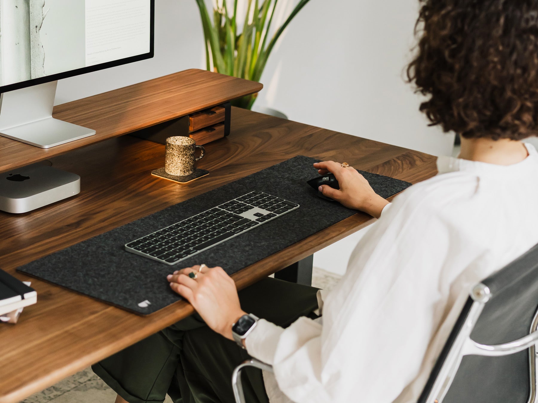 walnut wood oakywood Standing Desk Pro | walnut, ,