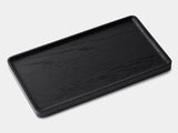 oakywood black wooden tray bundle large tray | black