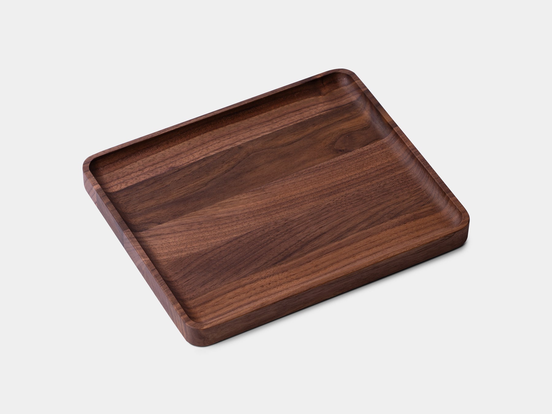 Catchall Tray Bundle - Set of 3 Wooden Trays for Desk Organization