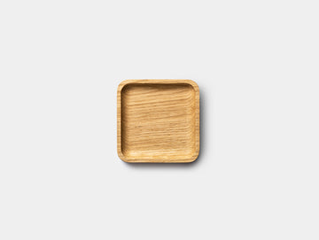 Oakywood Catchall Tray Mini in oak – versatile tray for decluttering your desk or nightstand | oak, medium