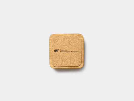 Oakywood Catchall Tray Mini in oak – sleek tray for compact workspace organization | oak, medium