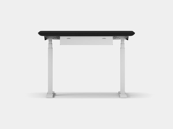 Oakywood Standing Desk Pro Mini Bundle made of black with white accents – modern mini workspace with Standing Desk Pro Mini and under-desk organization | black, , white