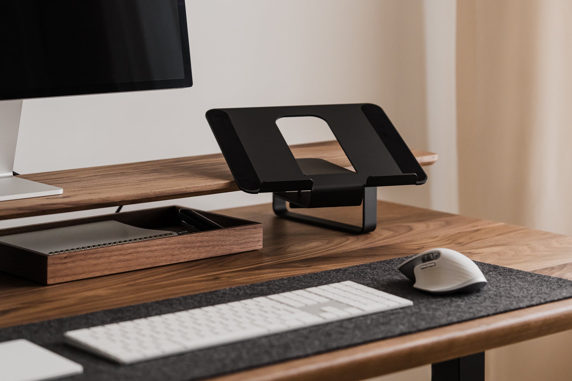 desk shelf laptop mount mounted on shelf | , 