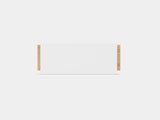oakywood small oak modular drawer with white base | light oak, single drawer, white