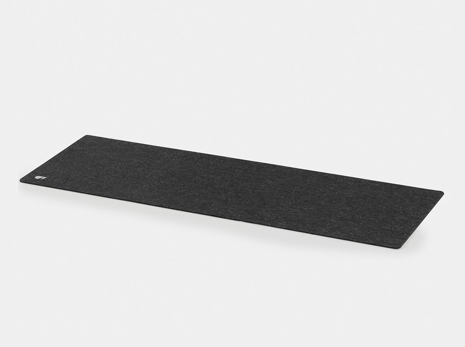 oakywood extra large anthracite felt desk mat empty view | anthracite, 100x40