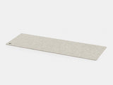 oakywood extra large stone grey felt desk mat empty view | stone grey, 100x40
