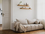oakywood oak wooden shelf on the wall | oak, 