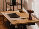 Ergonomic Standing Desk Pro Mini providing stylish comfort and productivity boost | oak, ,