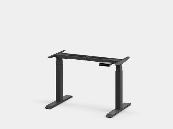 Oakywood Standing Desk Touch Frame in black – premium frame for standing desk with touch controls | black