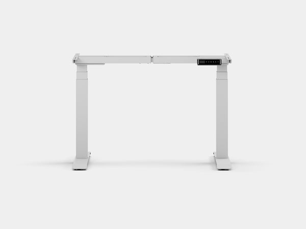 Oakywood Standing Desk Touch Frame in white – minimalist frame for adjustable standing desk | white