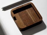 oakyblocks walnut sticky notes tray | walnut