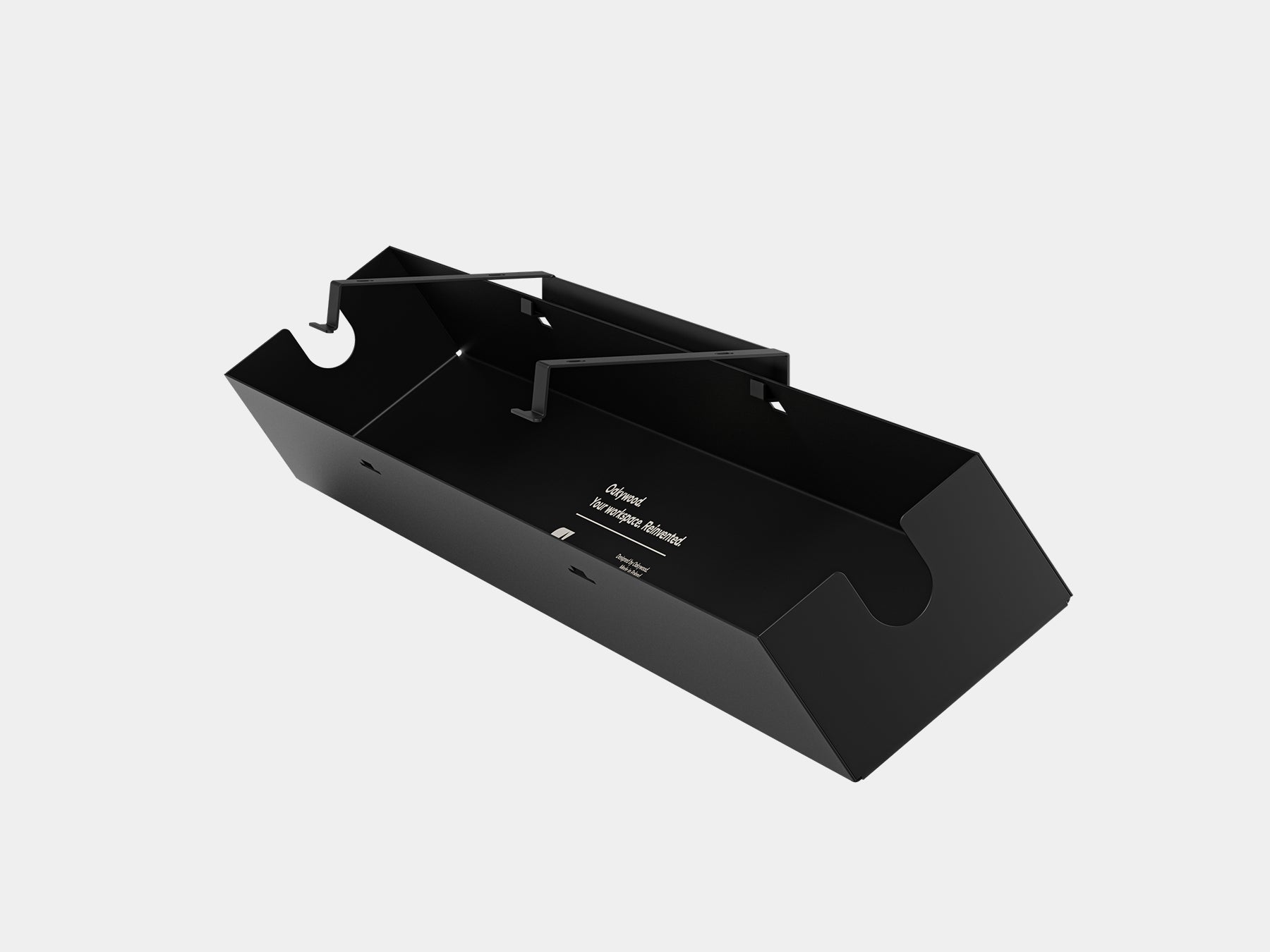 Under desk Cable Management Tray