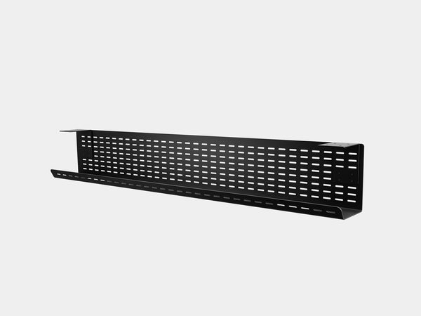 Oakywood Underdesk Organizer Grid in black – sleek solution for organizing desk cables | black