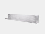 Oakywood Underdesk Organizer Grid in white – stylish solution for keeping cords and cables organized | white