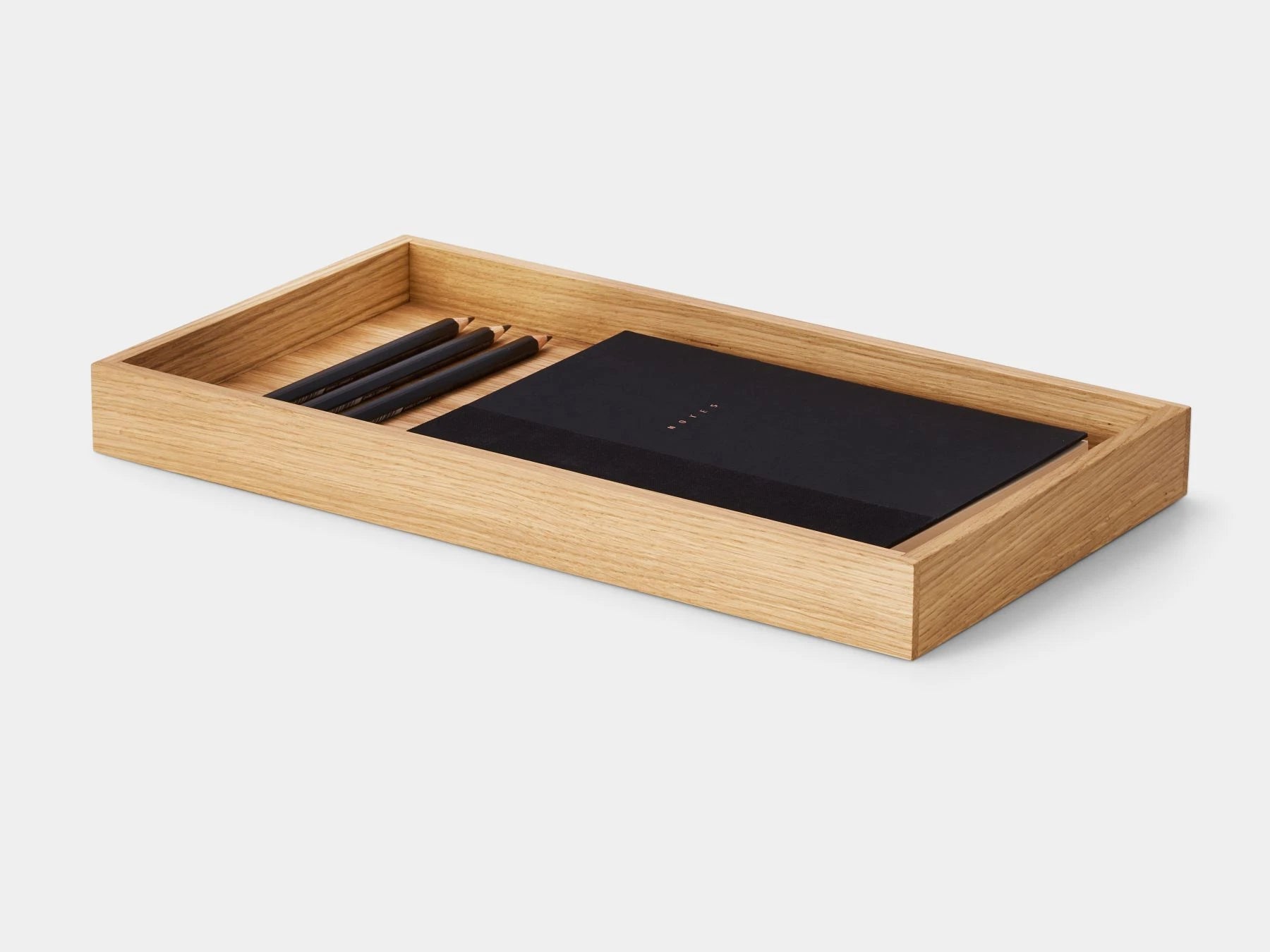 Stackable Valet Tray | Modular Wooden Desk Organizer for home