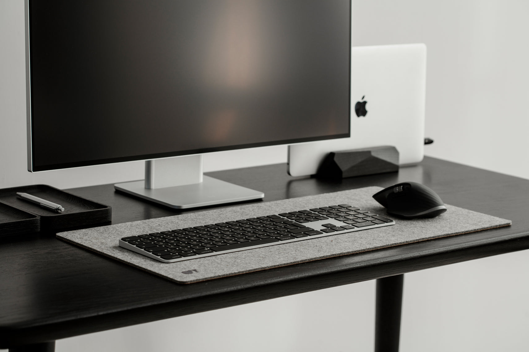 Großer Büro-computer-schreibtisch-schutzmatte, Tisch-wollfilzmaus