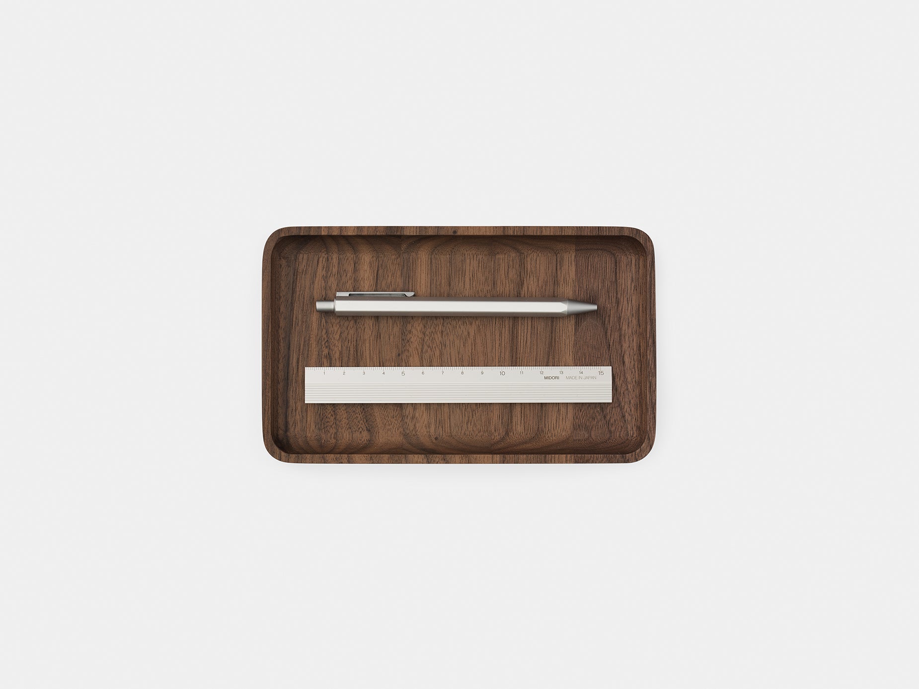 Oakywood Catchall Tray Walnut Medium×2 Catchall Tray - solid wood desk tray | Oakywood.shop