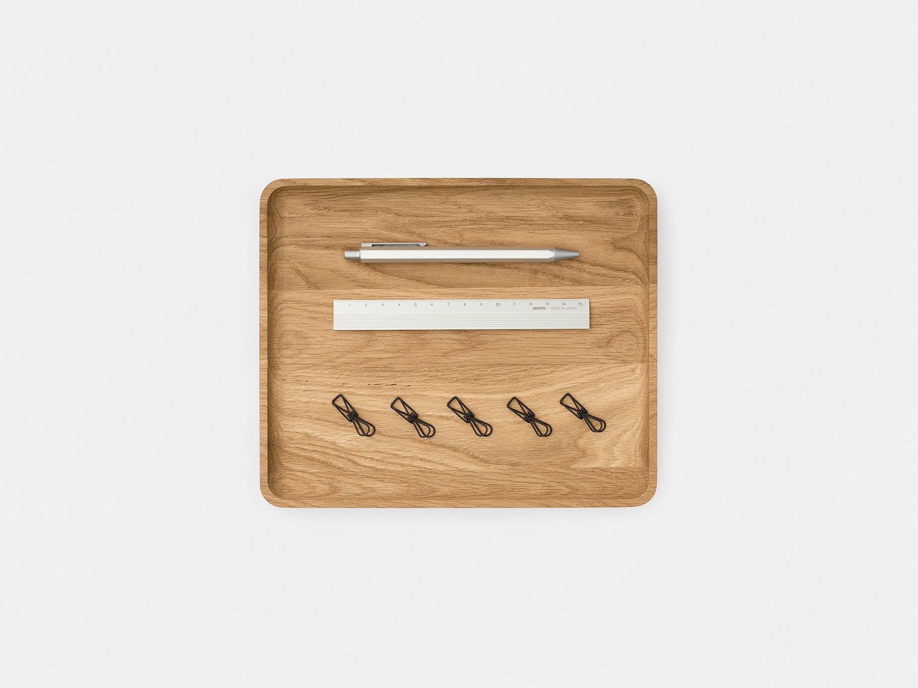 Catchall Tray - solid wood desk tray | Oakywood.shop