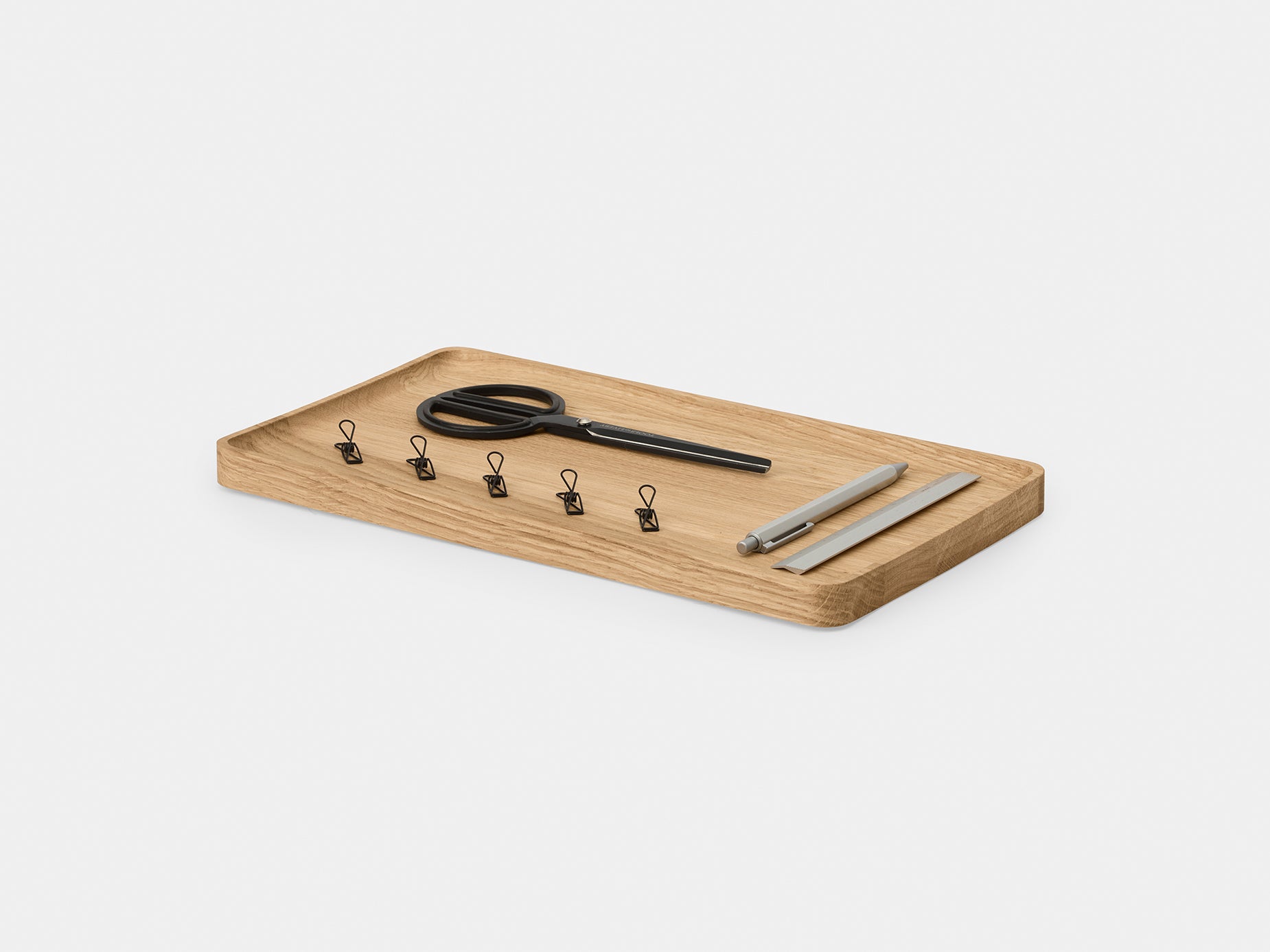 Catchall Tray - solid wood desk tray | Oakywood.shop
