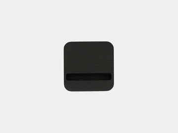 oakyblocks black smartphone holder top view | black